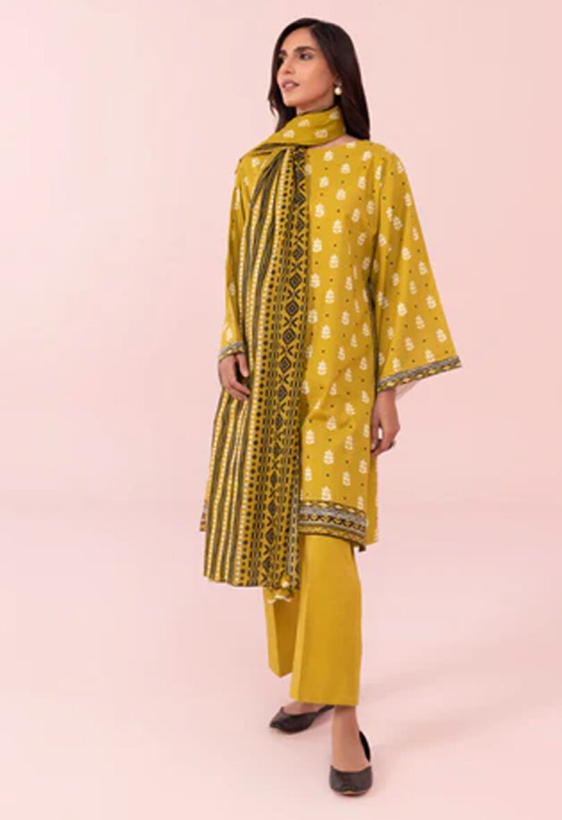 Sapphire 3 Piece Printed Lawn Suit - Image 2